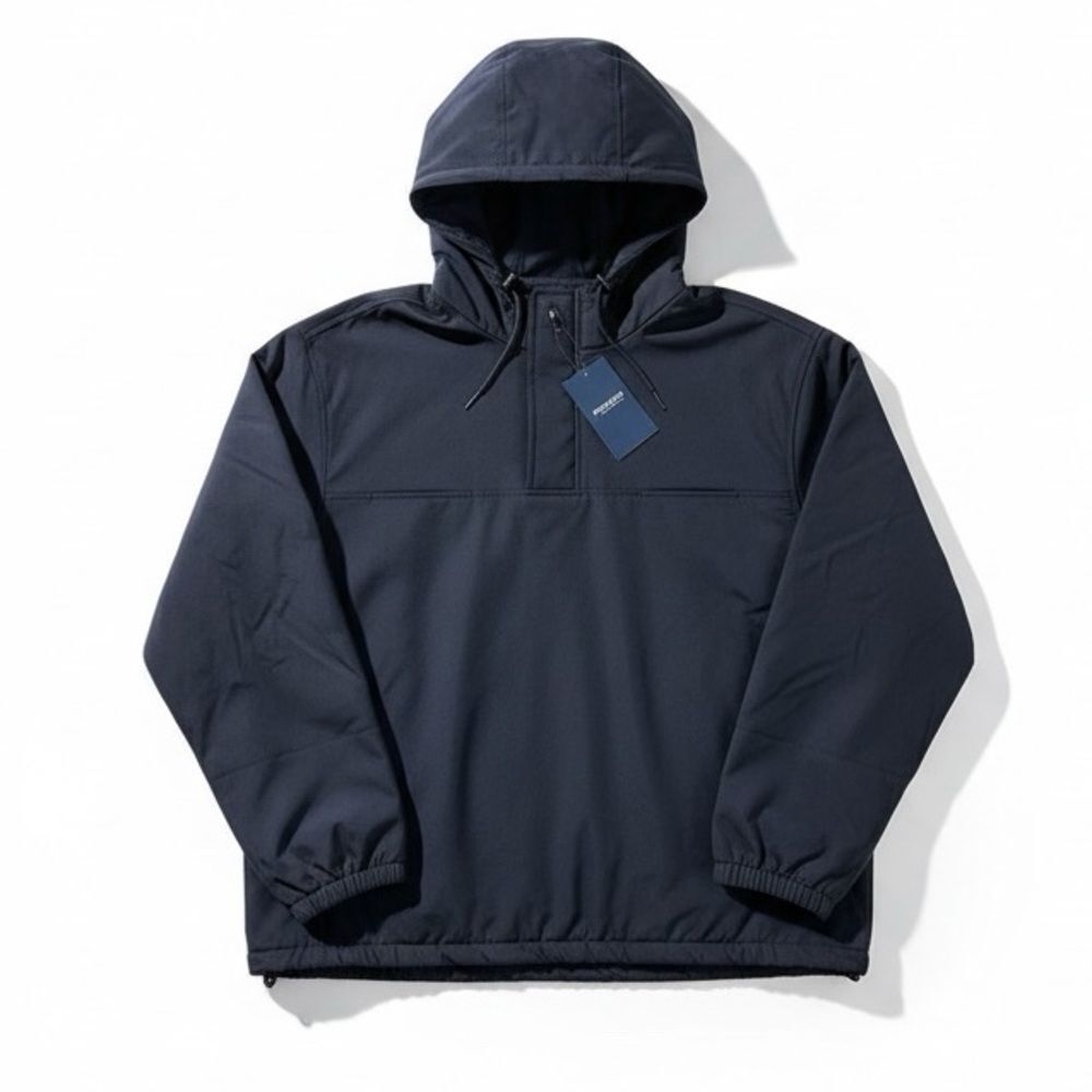 Propper Hooded Softshell Job Shirt Tactical DWR Pullover Navy Blue 4XL NEW
